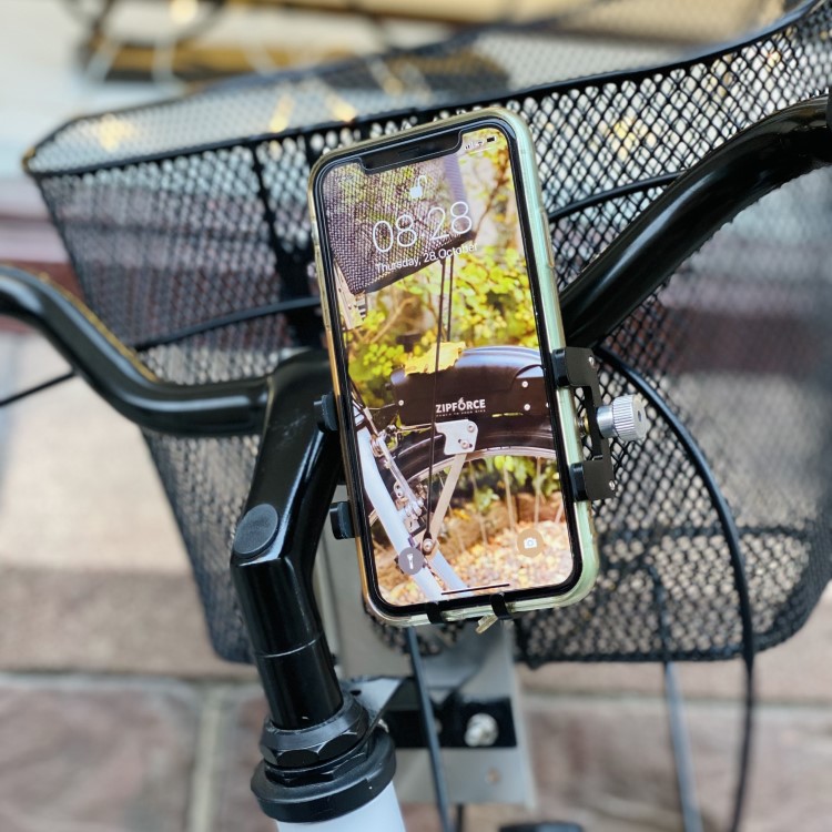 Mobilhållare till cykel, Zipforce