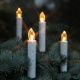 Trådlösa julgransljus för utomhusbruk