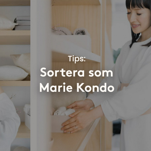 Konmarimetoden - Marie Kondo