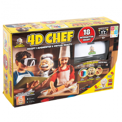 Interaktivt matlagningsspel 4D Chef