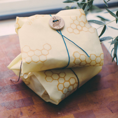 Bee's wrap, hållbart smörgåspapper