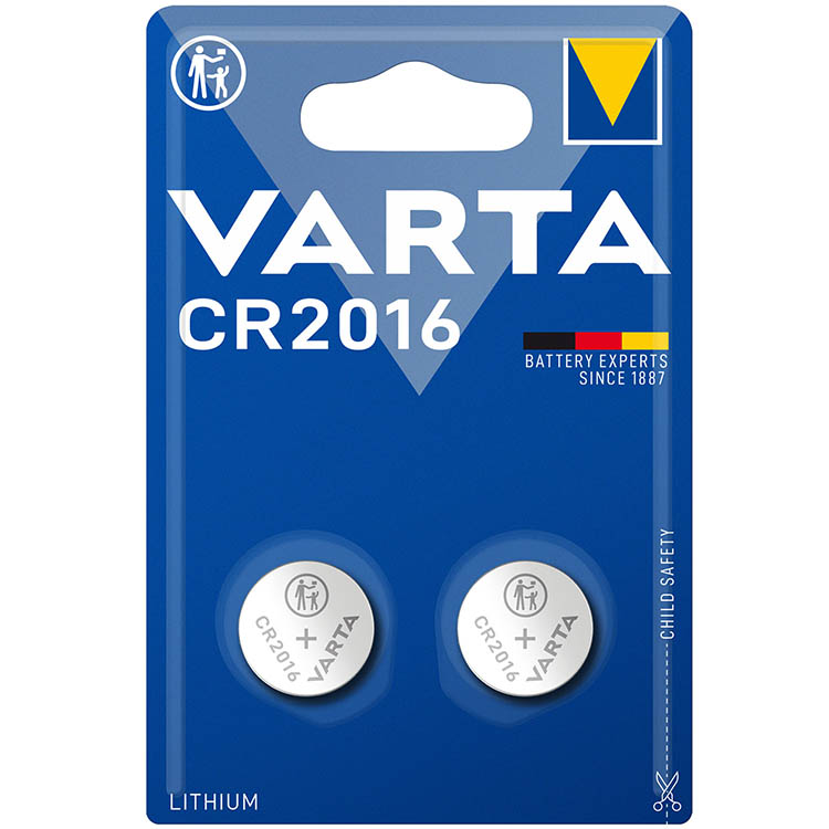 Batteri CR2016 2-pack