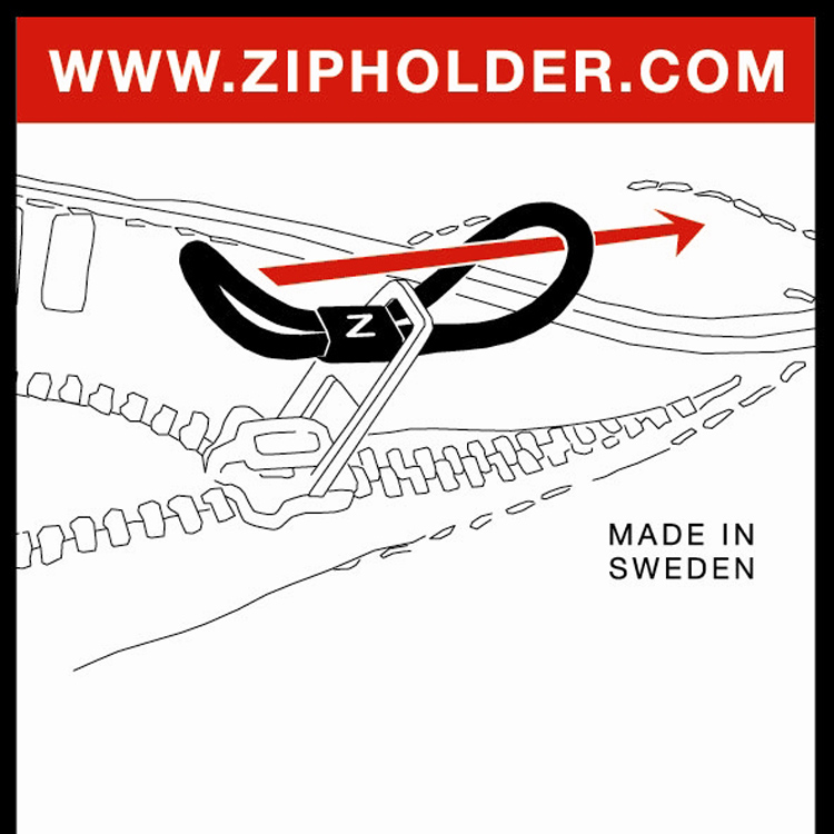 ZipHolder, gylfhållare