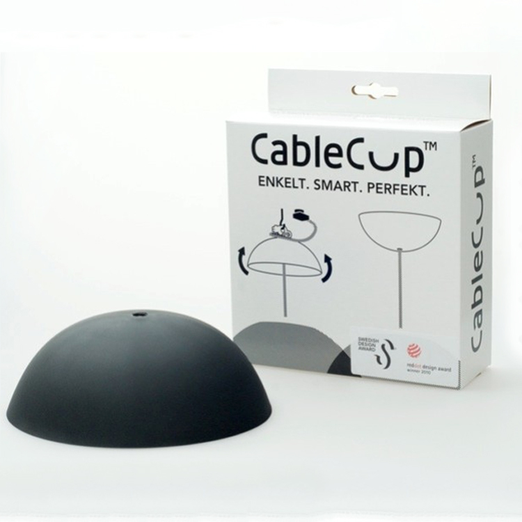 CableCup Takkopp, Svart