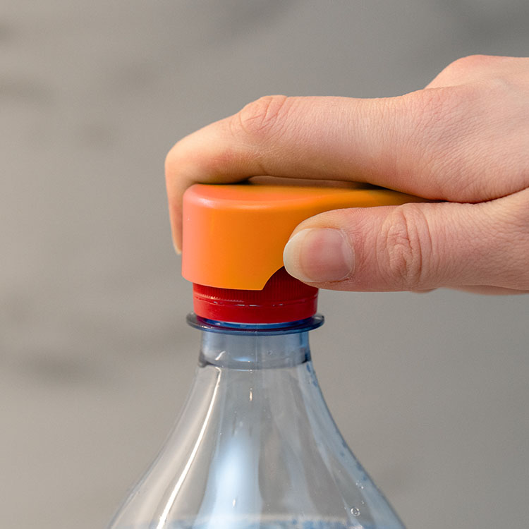 Flasköppnare för skruvkork, Orange