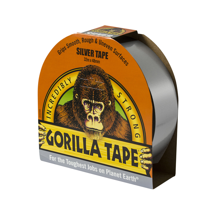 Läs mer om Gorilla tape, Silver