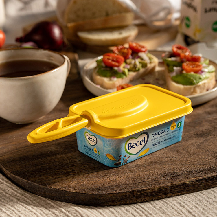 Brelock, lock med smörkniv, 400 g Gul