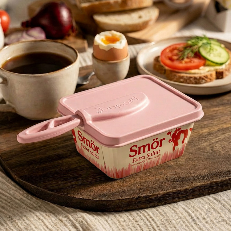 Brelock, lock med smörkniv, 600 g Rosa