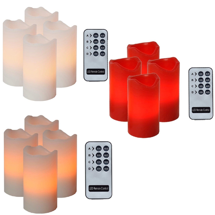 Blockljus led fjärrkontroll Blockljus led fjärrkontroll