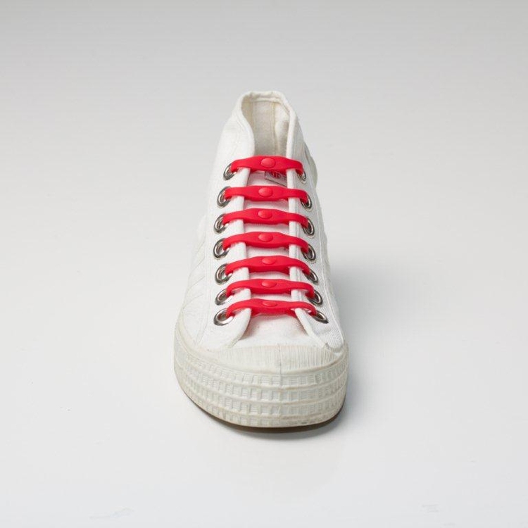 Läs mer om Shoeps - elastiskt skospänne, Röd