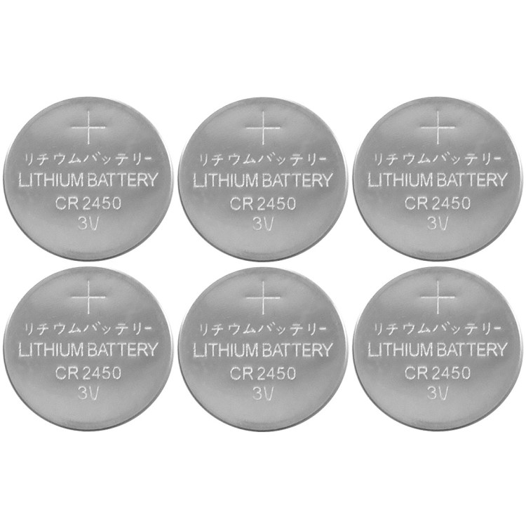 Batteri CR2450, 6-pack