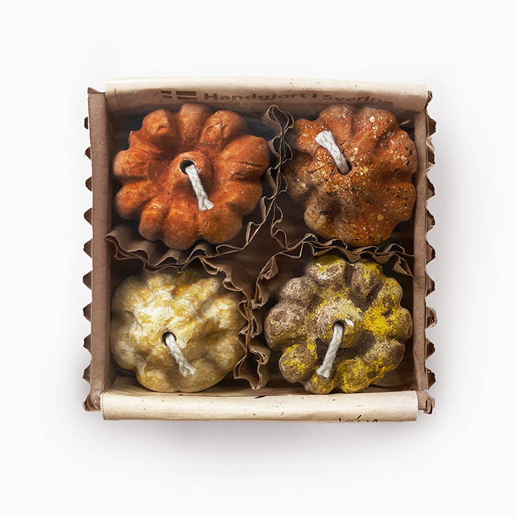 Oljevärmeljus 4-pack, Pumpor