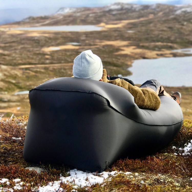 Läs mer om Softybag soffa, Svart