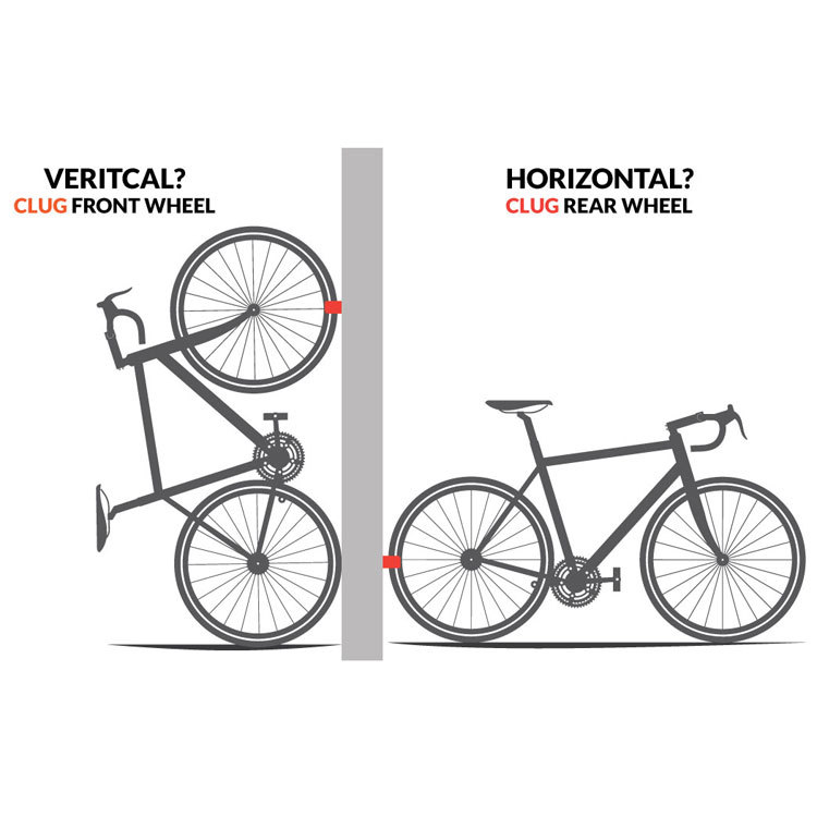 Cykelfäste vägg