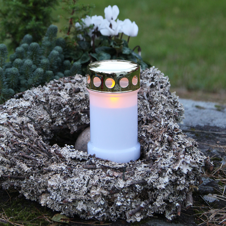 Gravljus med extra lång brinntid