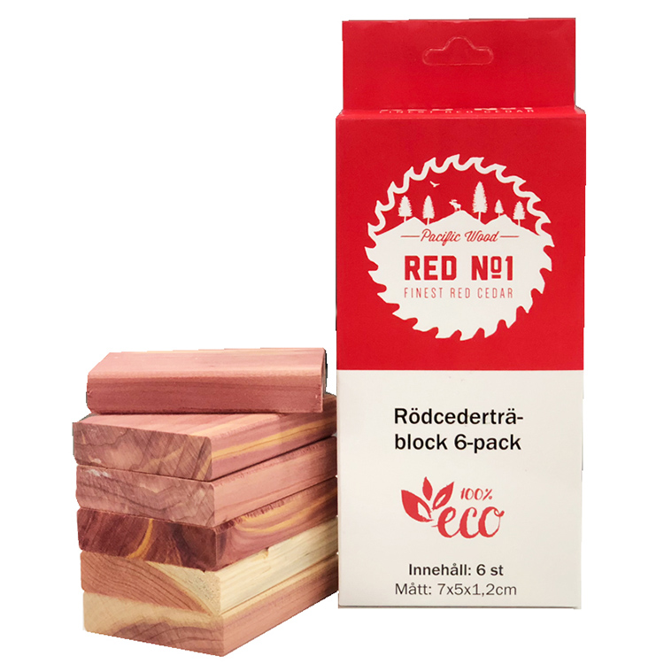 Doftblock i cederträ