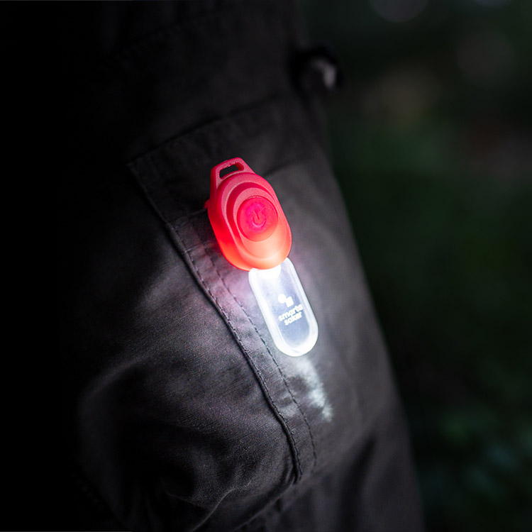 Minilampa till jackan Liten LED lampa med batteri Reflexlampa Köp reflex med LED lampa online | SmartaSaker