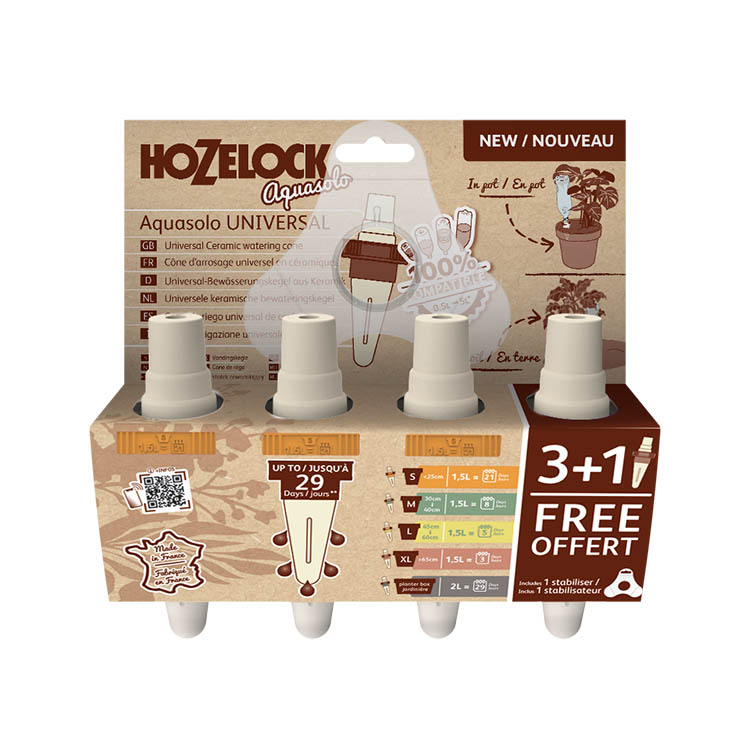 Keramisk självbevattning, 4-pack