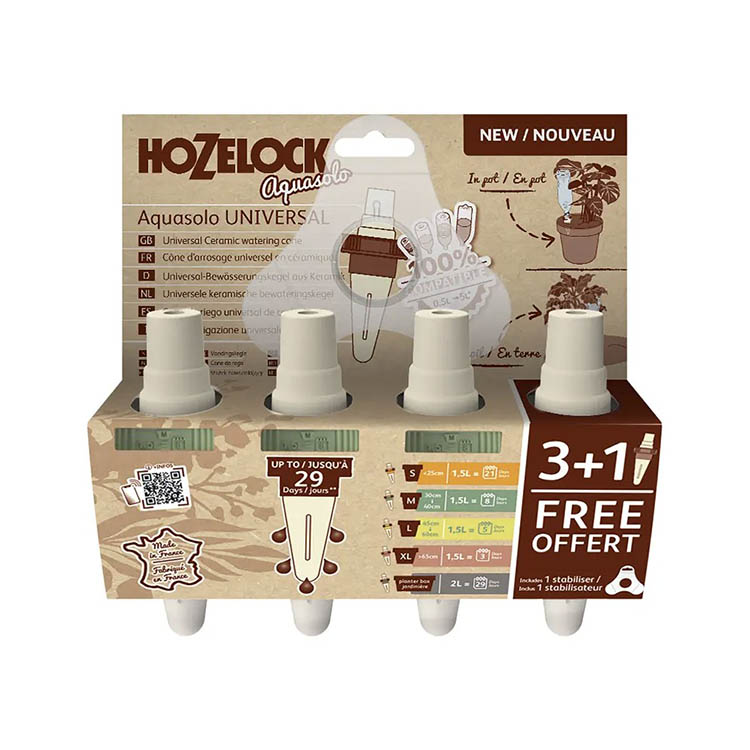 Keramisk självbevattning, 4-pack