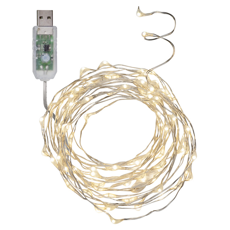 Ljusslinga med USB