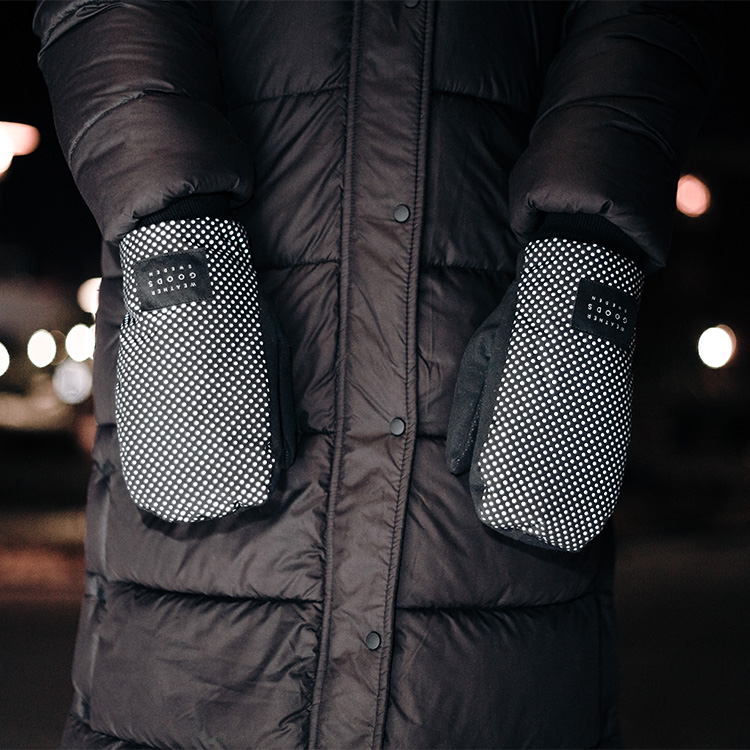 Vantar med reflex, M/L Prickar