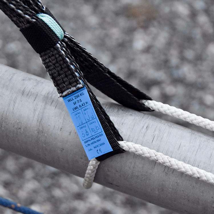 Lyftband för masten, Masta Säkert
