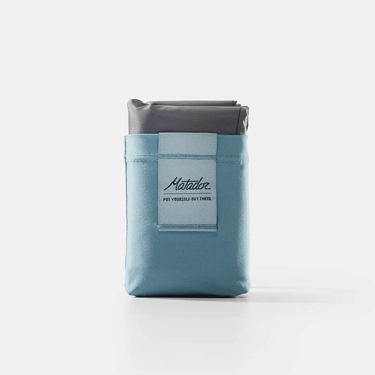 Picknickfilt i fickformat, Blå