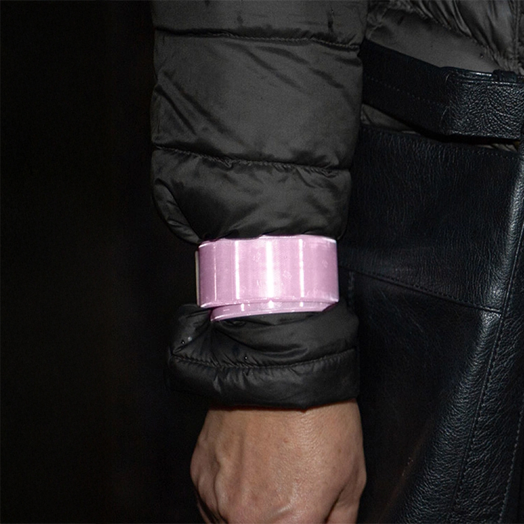 Reflexarmband 2-pack, Rosa