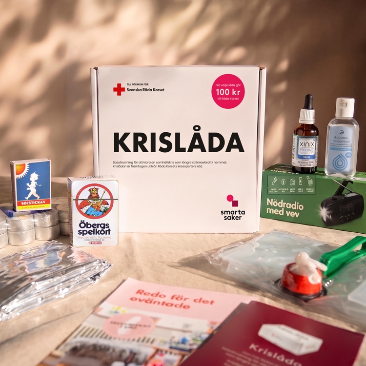 Krislåda - Röda Korset