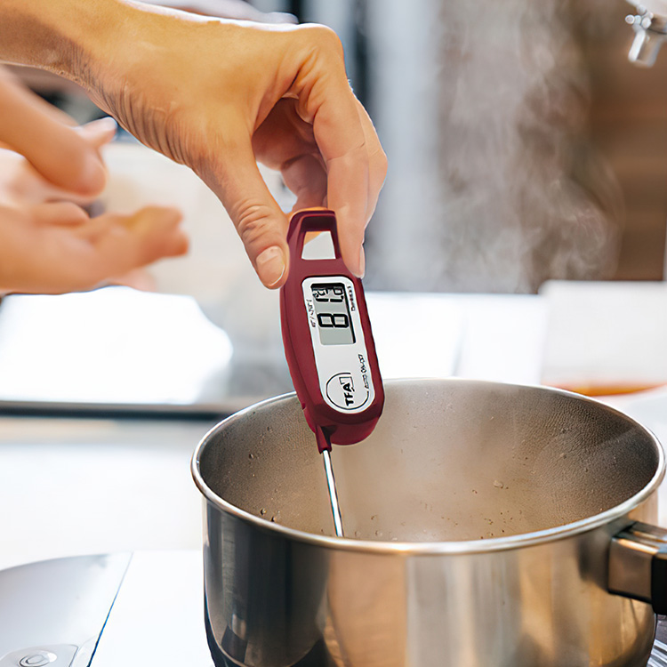 Hopfällbar kökstermometer