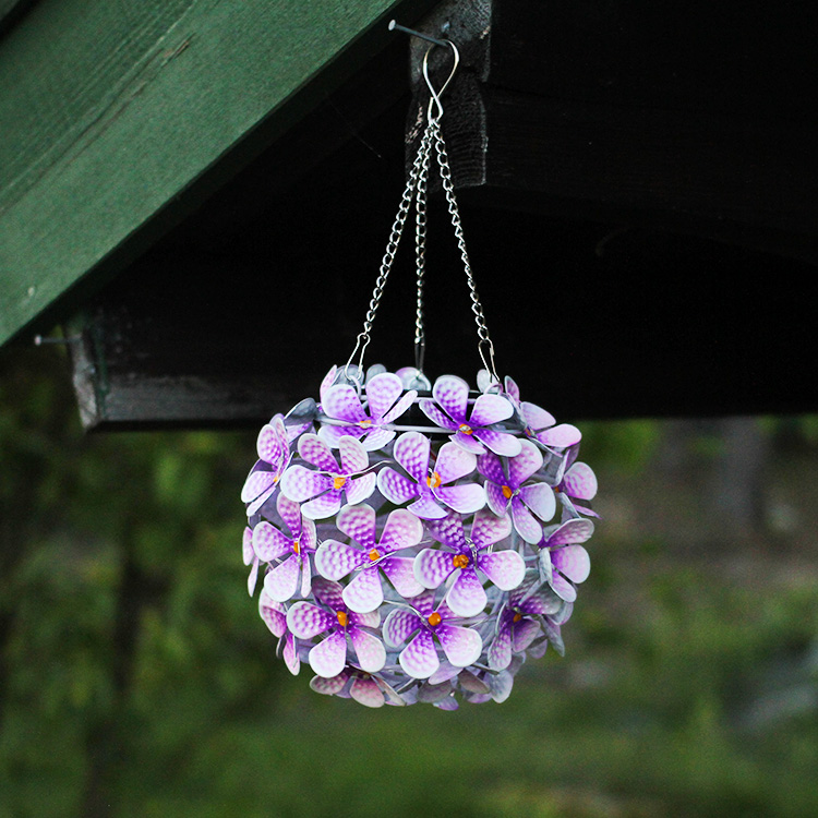 Hängande solcellsdekoration, Hortensia