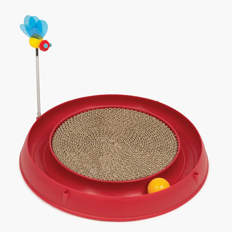 Kattleksak med klösbräda