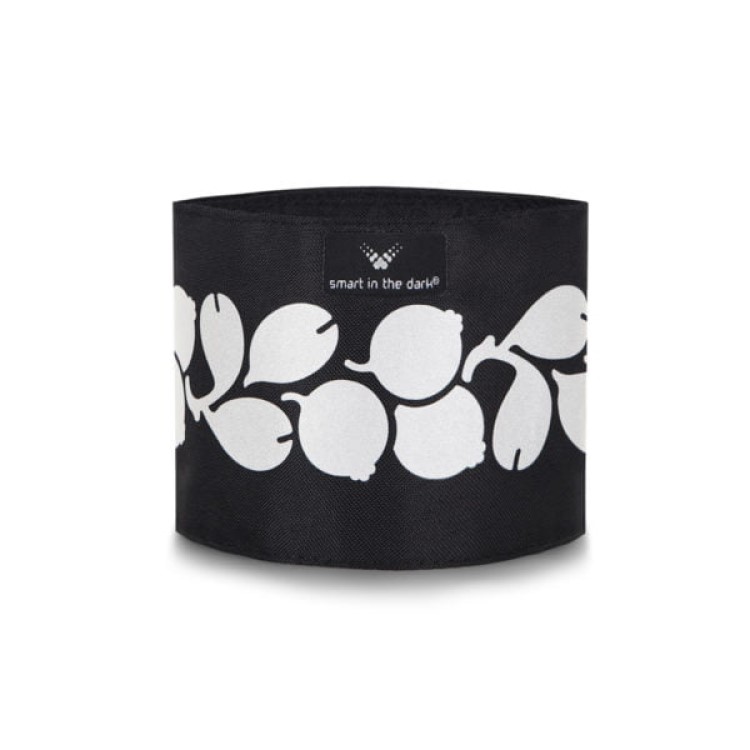 Reflexband till armar och ben, Lingon svart