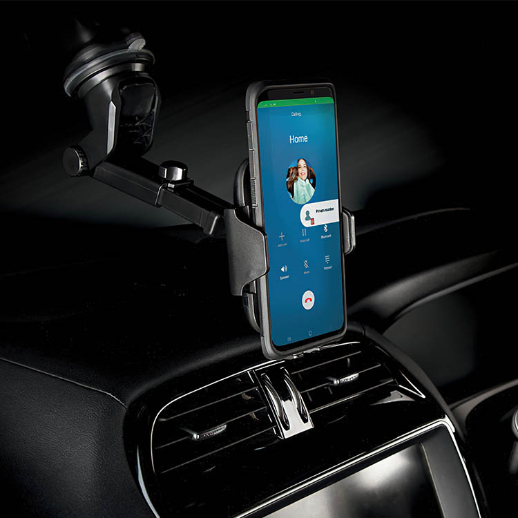 Mobilhållare för bilen med universalfäste