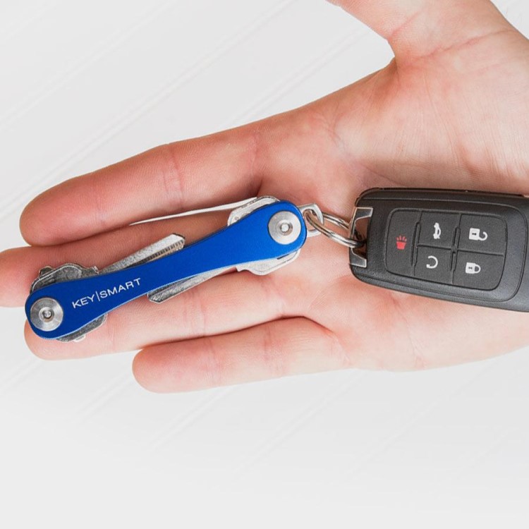 Läs mer om Nyckelhållare KeySmart Original, Blå