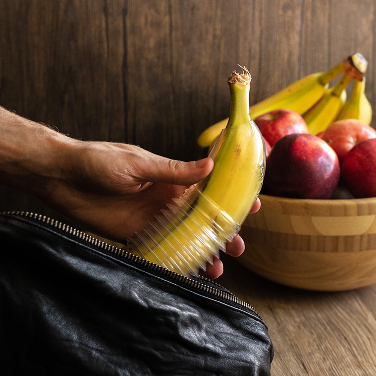 Läs mer om Bananfodral, Transparent