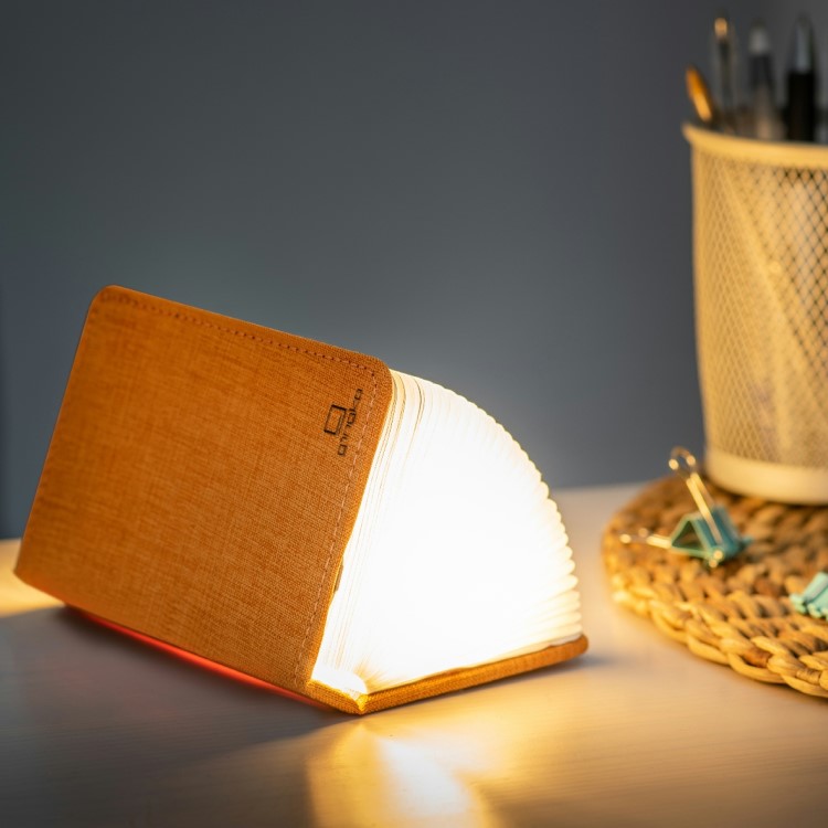 Läs mer om Bokformad lampa, Small Orange