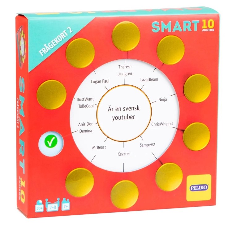 Extra frågekort till Smart 10, Junior Frågekort 2
