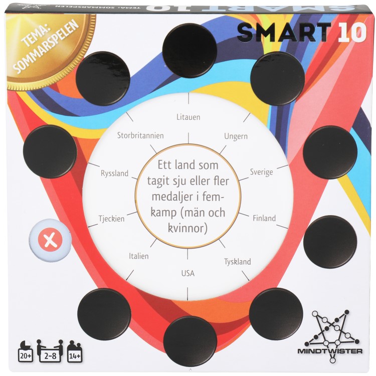 Läs mer om Extra frågekort till Smart 10, Sommar OS