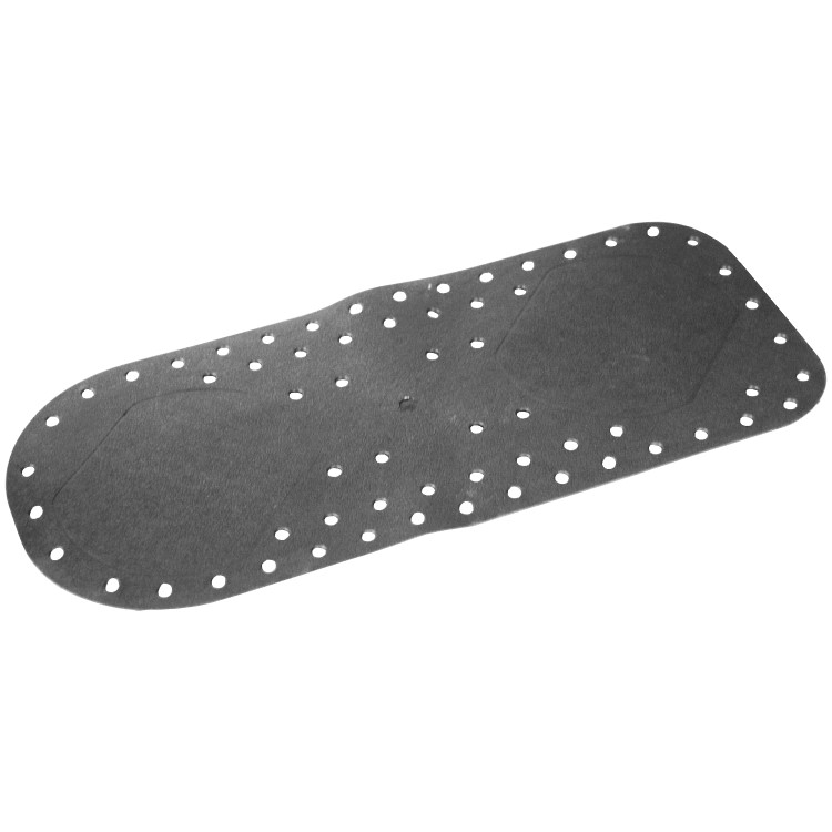 Halkmatta till badkar, Large Mörkgrå