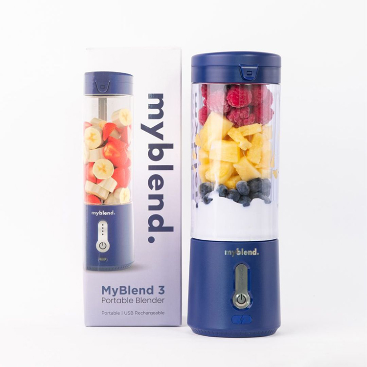Bärbar blender, MyBlend, Mörkblå