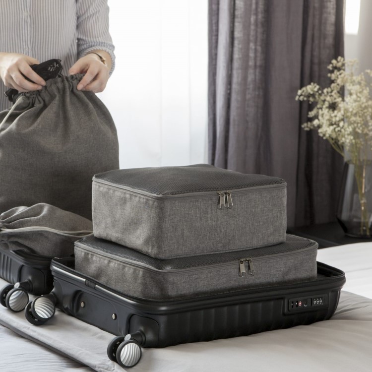 Läs mer om Packkub till resväska, Medium
