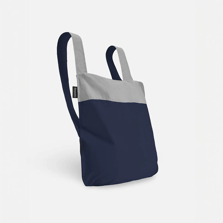 Shoppingkasse och ryggsäck Notabag, Original Mörkblå