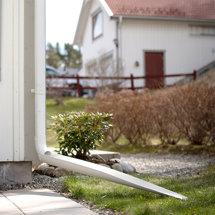 Läs mer om Stuprännan Mr. Flowout, Vit