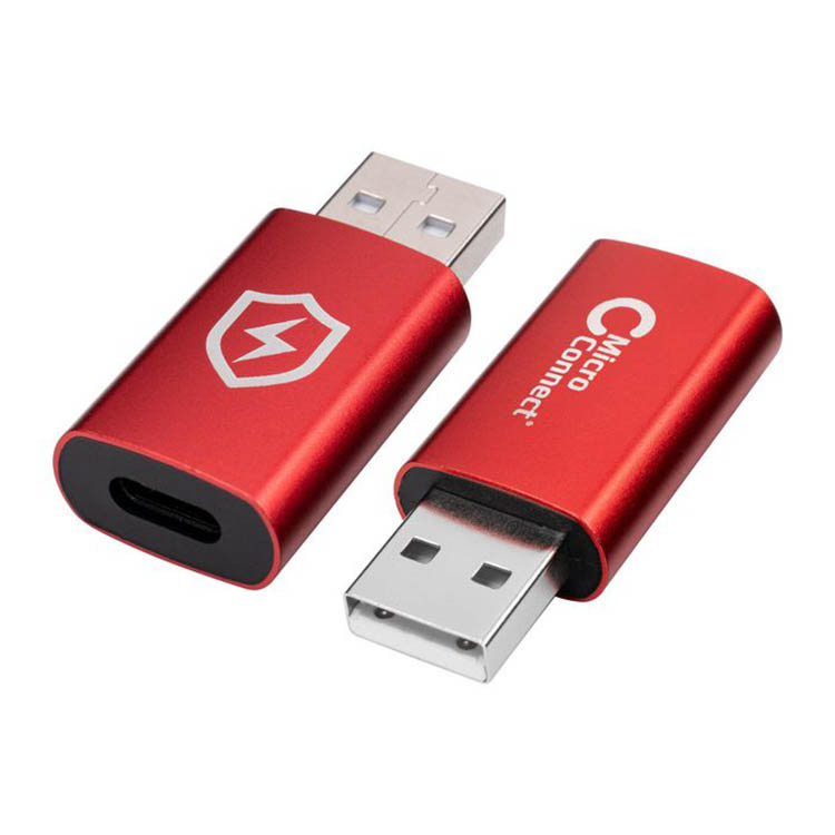 Läs mer om Datablockeringsadapter, USB-A till USB-C
