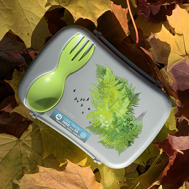 Matlåda med kyllock, Grön