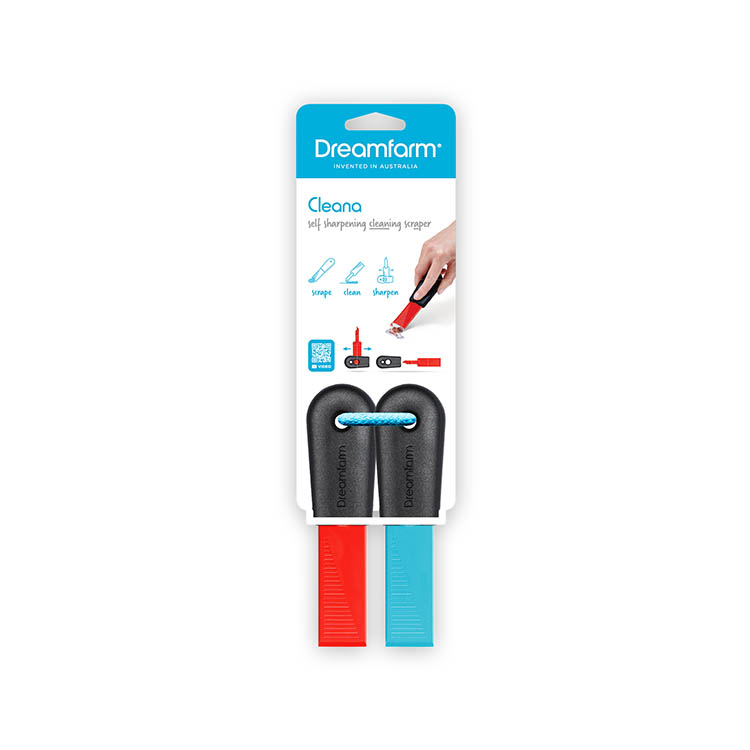 Multiskrapa med skärpare, 2-pack