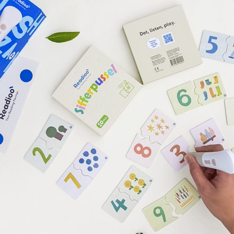 Pussel till läspennan Readioo