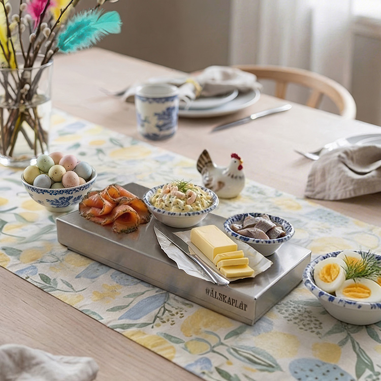 Kylbricka i rostfri plåt