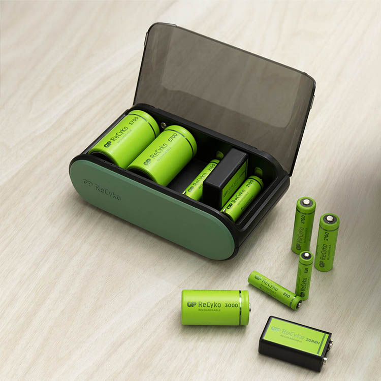 Universal batteriladdare, GP ReCyko